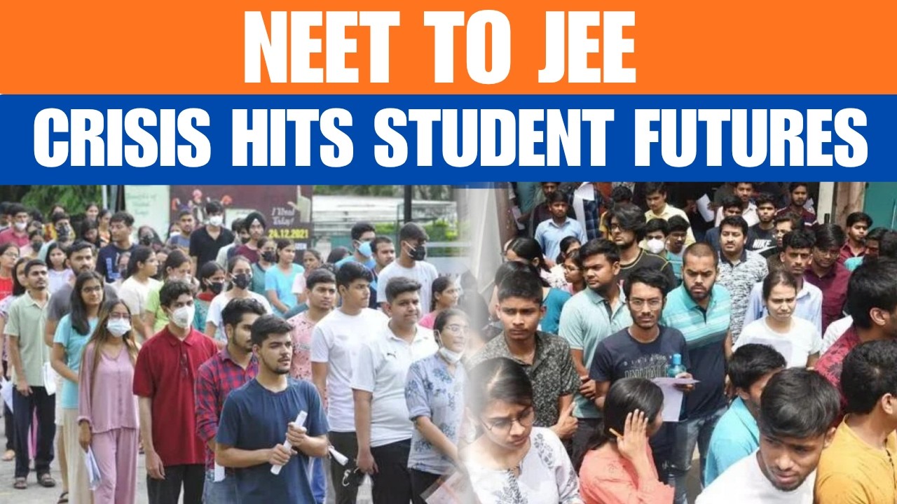 India&rsquo;s Education Crisis: NEET To JEE, Students Face Chaos | News9