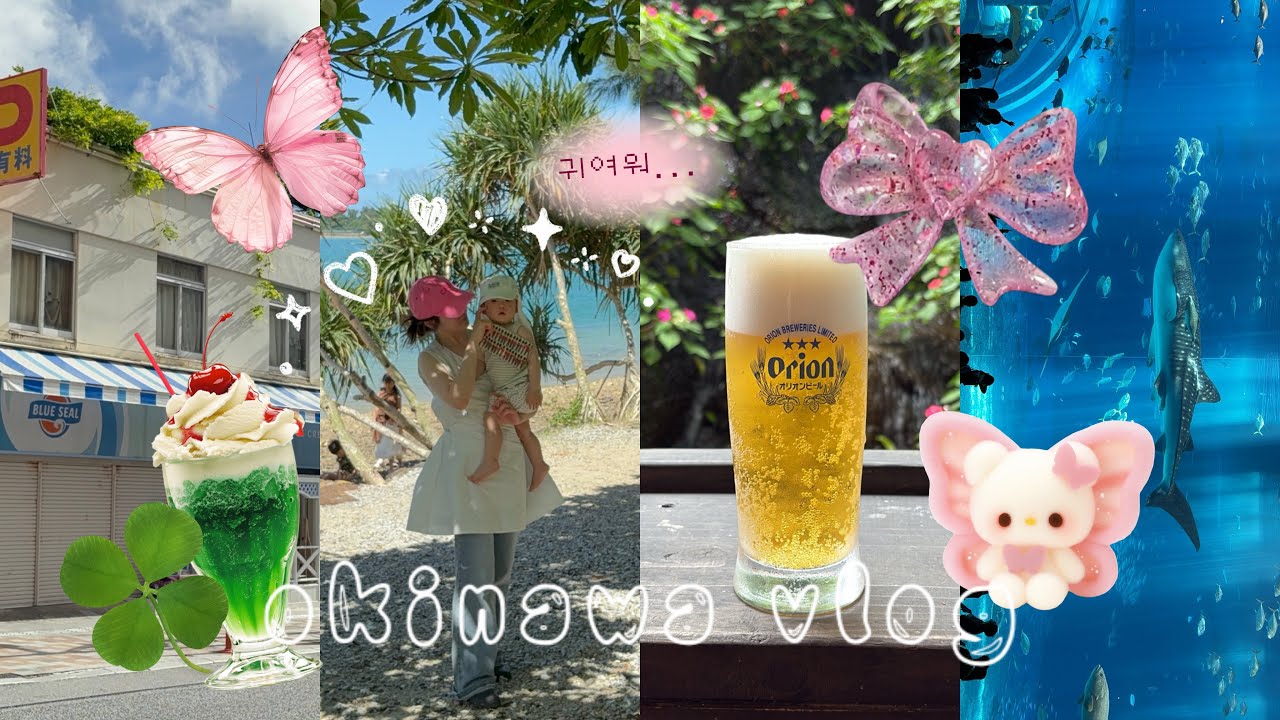 돌아기랑 오키나와 다녀왔슈 𖦹‧˚ ♡⋅ 하얏트리젠시세라가키  ༘⋆ 츄라우미수족관 뿌셔뿌셔