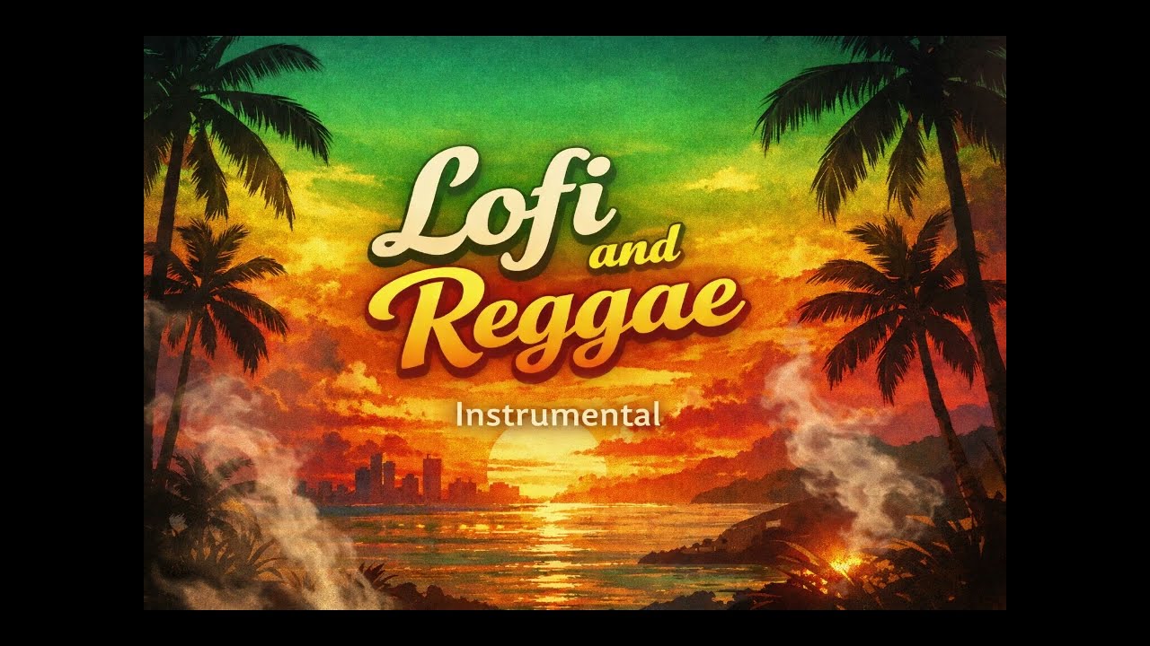 Lofi Reggae 🌊 Cosmic Chill Instrumental Dub