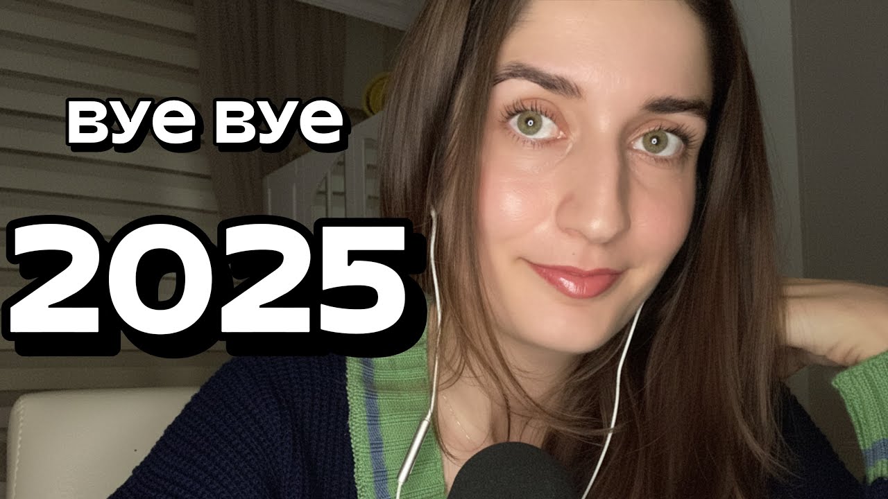 ASMR | Bazı dersler alındı,güle güle 2025 👋🏻