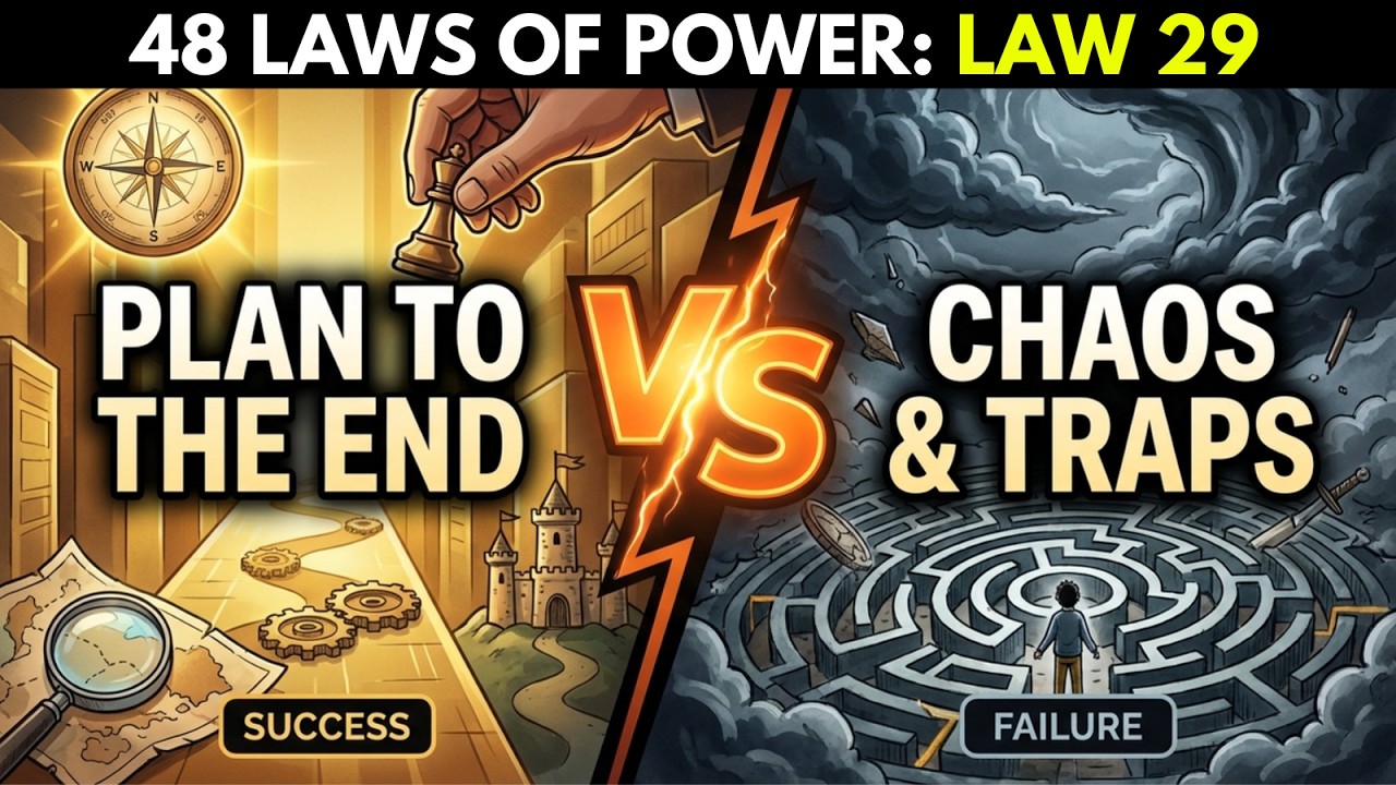 48 Laws of Power: Law 29 - Plan All the Way to the End