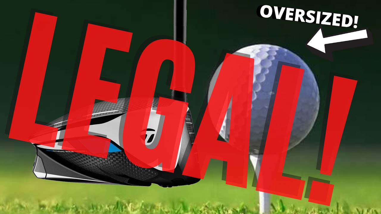PLAYING GOLF WITH THE WORLDS BIGGEST LEGAL GOLF BALL!