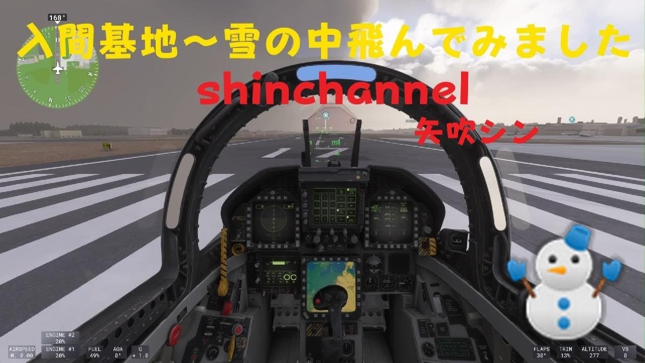 Microsoft Flight Simulator 雪の中飛んでみましたが災厄な日ｗｗｗ