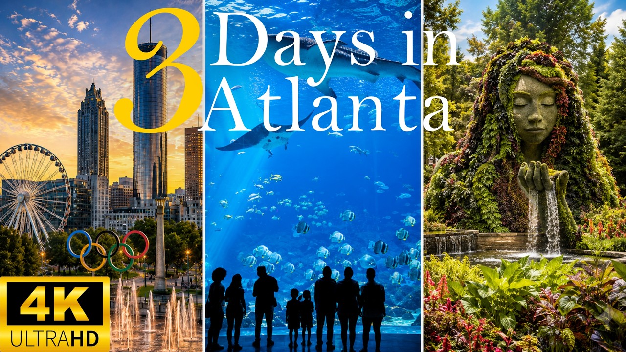 How To Spend 3 Days in ATLANTA Georgia | The Perfect Itinerary