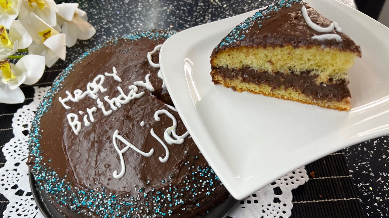 Tortë për Ditëlindje dhe festa 🎂 Me përbërës që i kena në shtëpi ...!!!