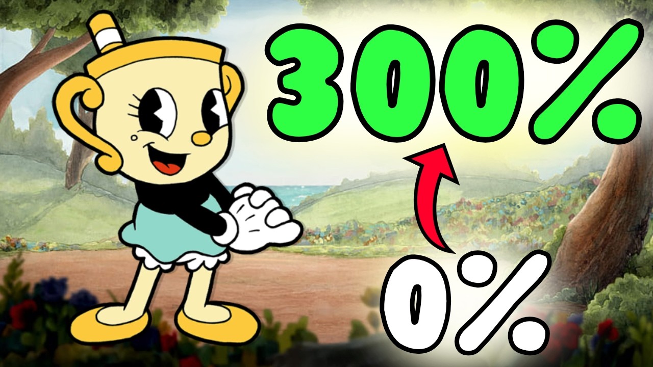 MI PRIMERA VES JUGANDO CUPHEAD 😅😅😅 0%300%