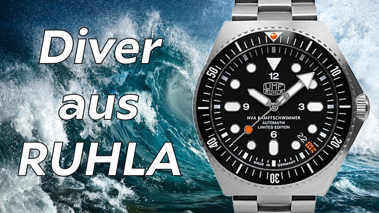Die neue Taucheruhr von UMF-Ruhla 