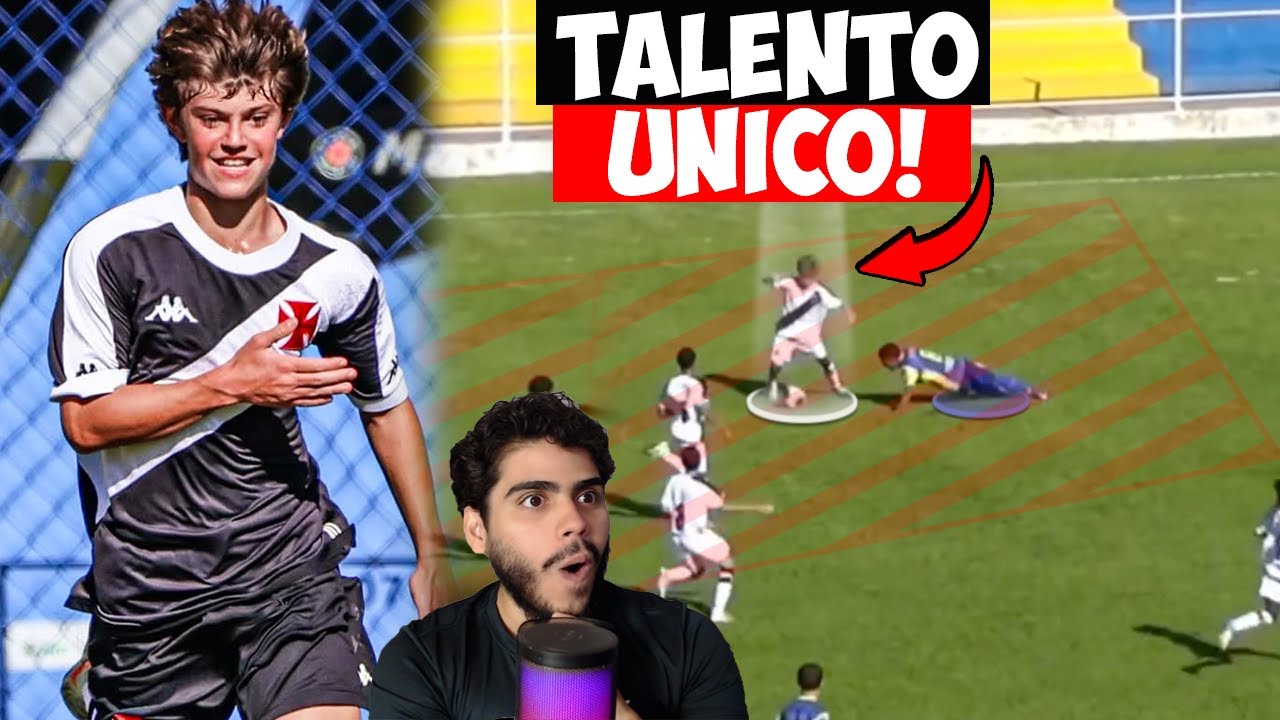 VINICIUS CATANI DA BASE DO VASCO É O FUTURO GRANDE TALENTO DO FUTEBOL MUNDIAL!