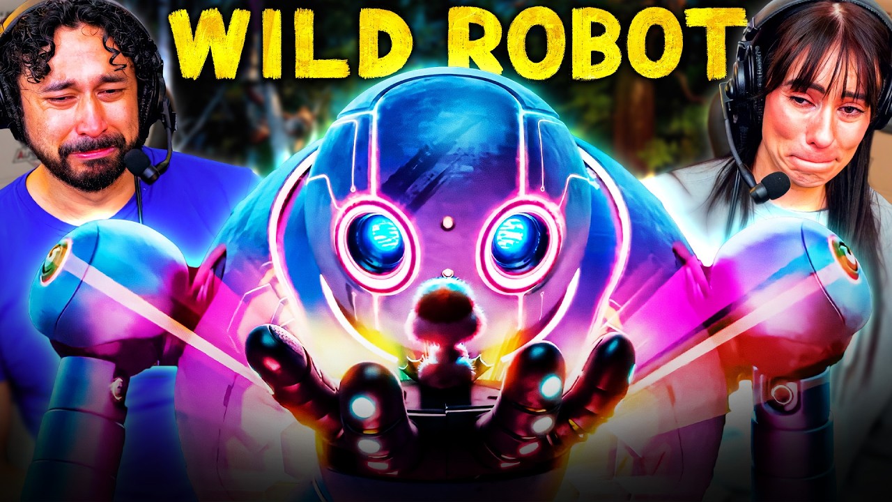 THE WILD ROBOT HAD US BAWLING!! MOVIE REACTION! Dreamworks Animation | Full Review | Lupita Nyong'o