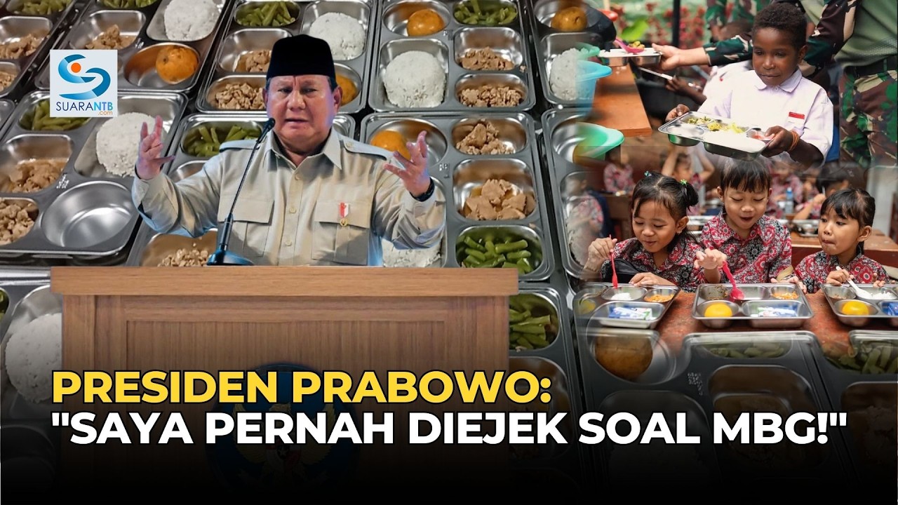[FULL] Pidato Presiden Prabowo, Puji Kapolri, Sekaligus Ungkap Pernah Diejek Soal Program MBG