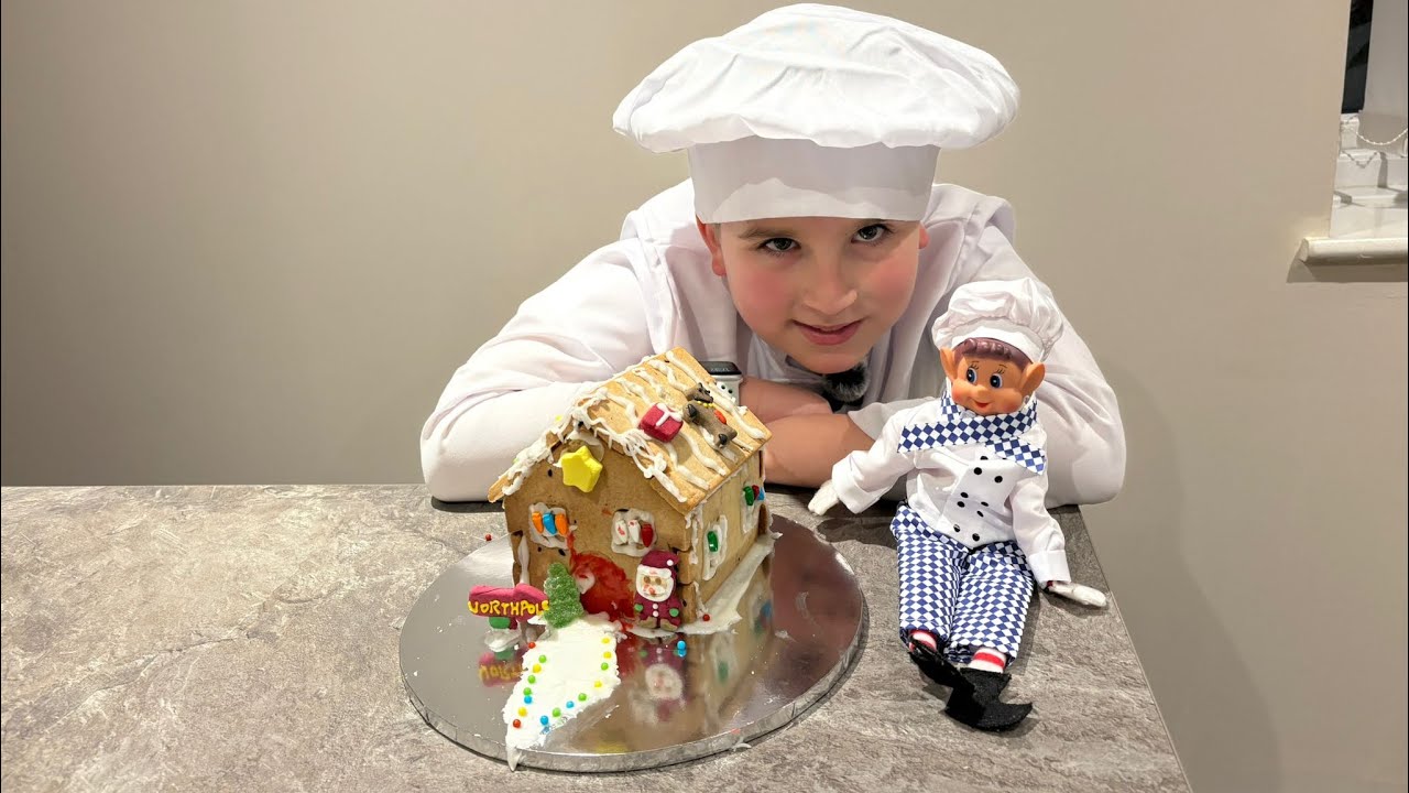 How to build a gingerbread house 