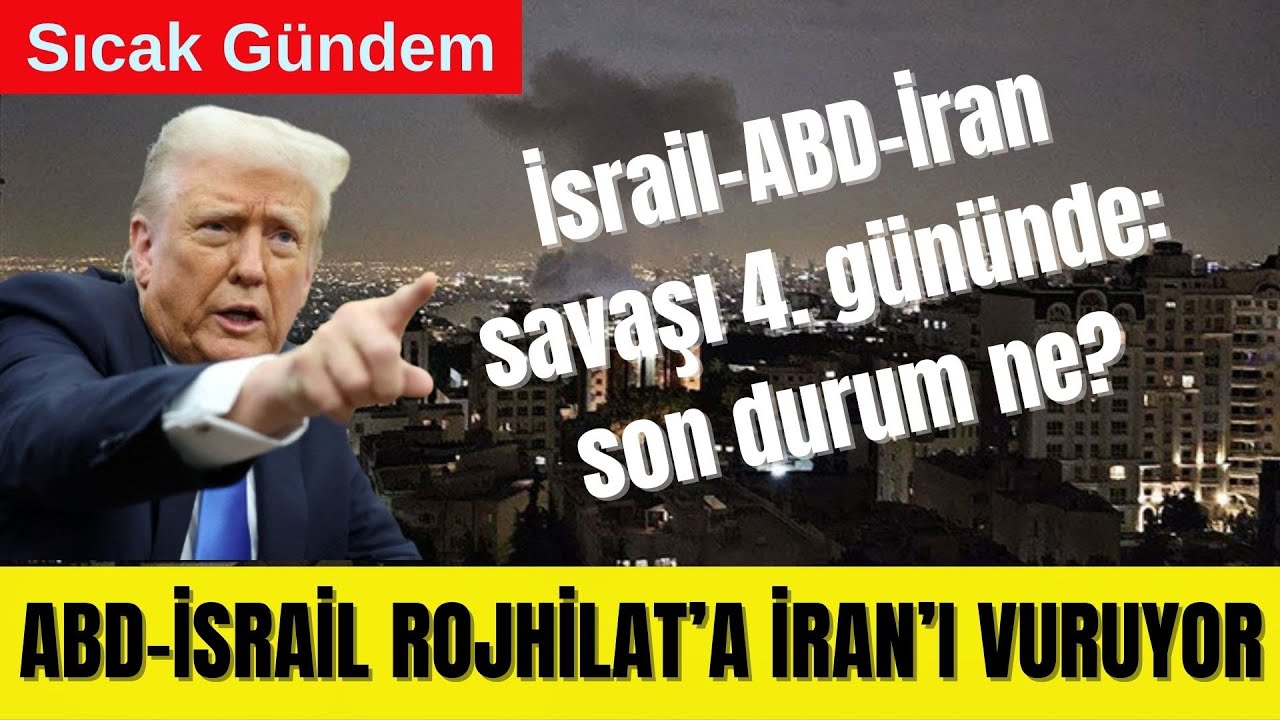 🟥 İSRAİL-ABD VE İRAN SAVAŞI 4. GÜNÜNDE: ROJHİLAT’TA SON DURUM NE?