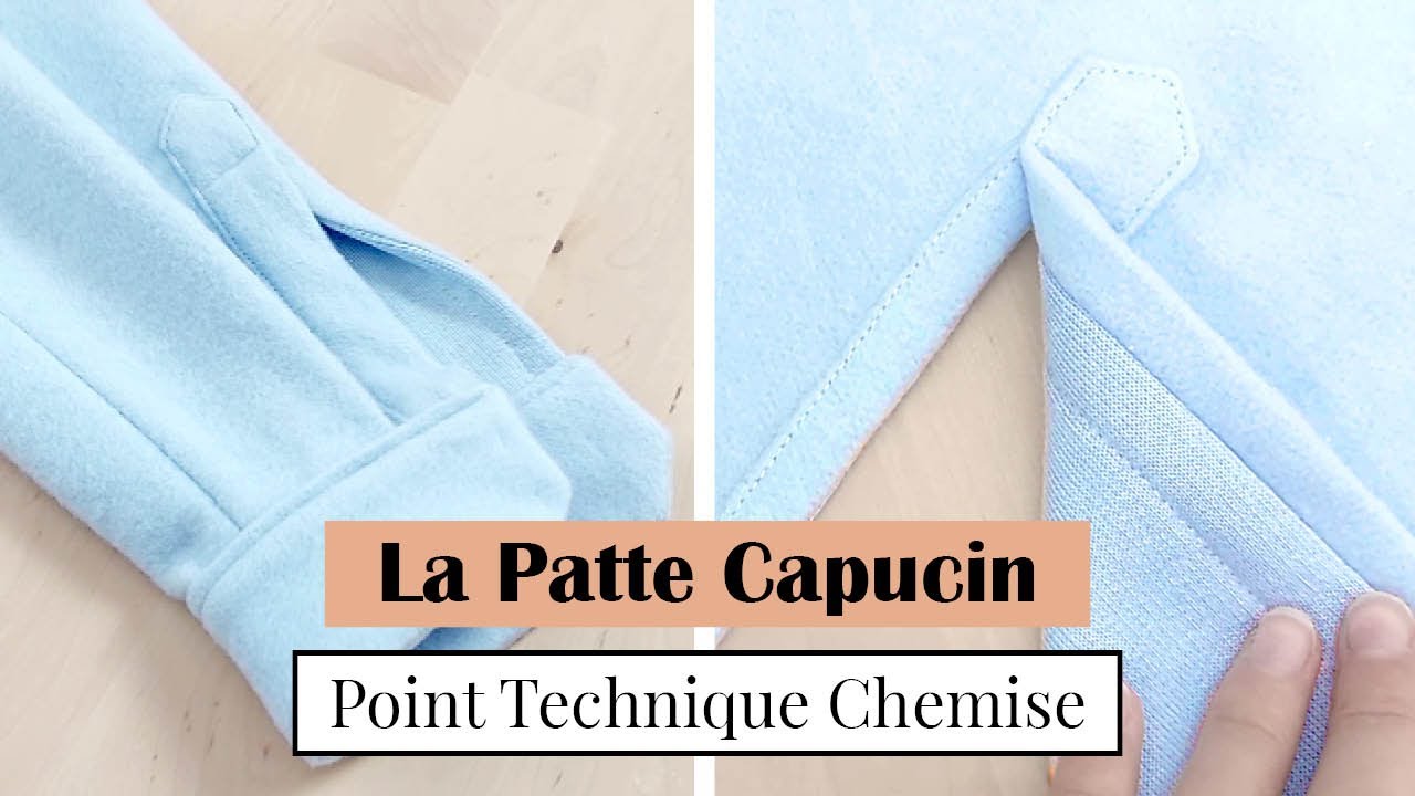 Comment Coudre une Patte Capucin ? // Fente de Manche de Chemise // Tuto Couture