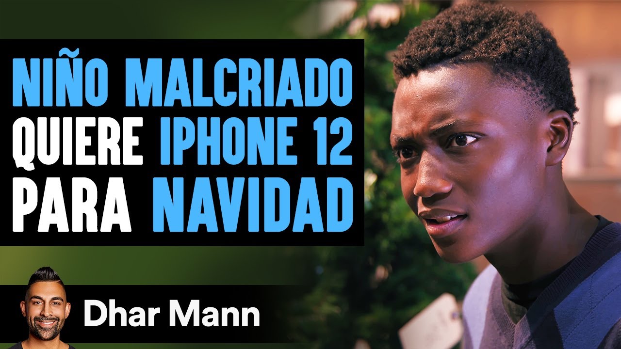 Niño Malcriado Quiere iPhone 12 Para Navidad Lo Lamenta Al Instante | Dhar Mann