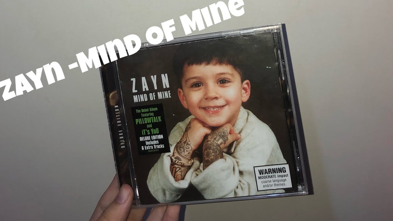 Zayn Malik Mind Of Mine CD unboxing!!