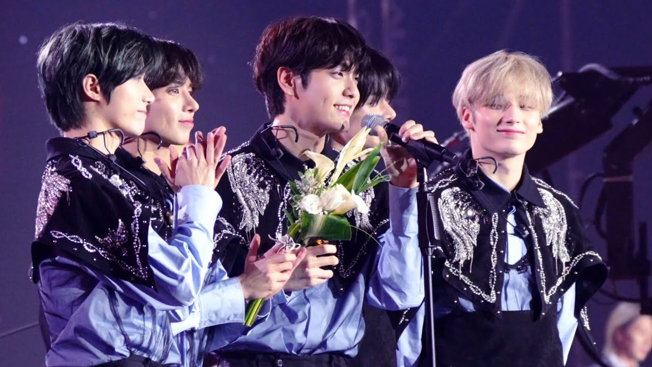240110 써클차트어워즈 앨범 부문 올해의 가수상 수상소감 TXT 투모로우바이투게더 CCMA2023