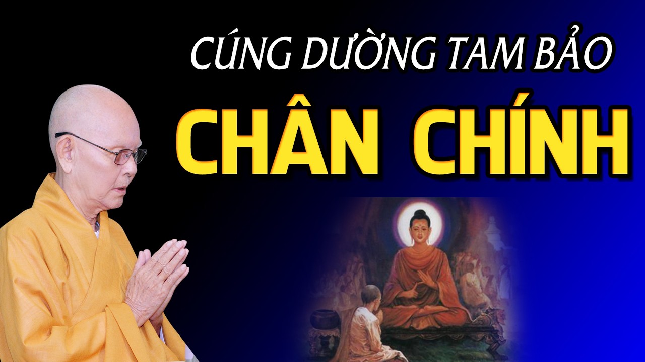 Cúng dường TAM BẢO CHÂN CHÍNH - Trích đoạn Đại Bát Niết Bàn 113 - HT.Từ Thông