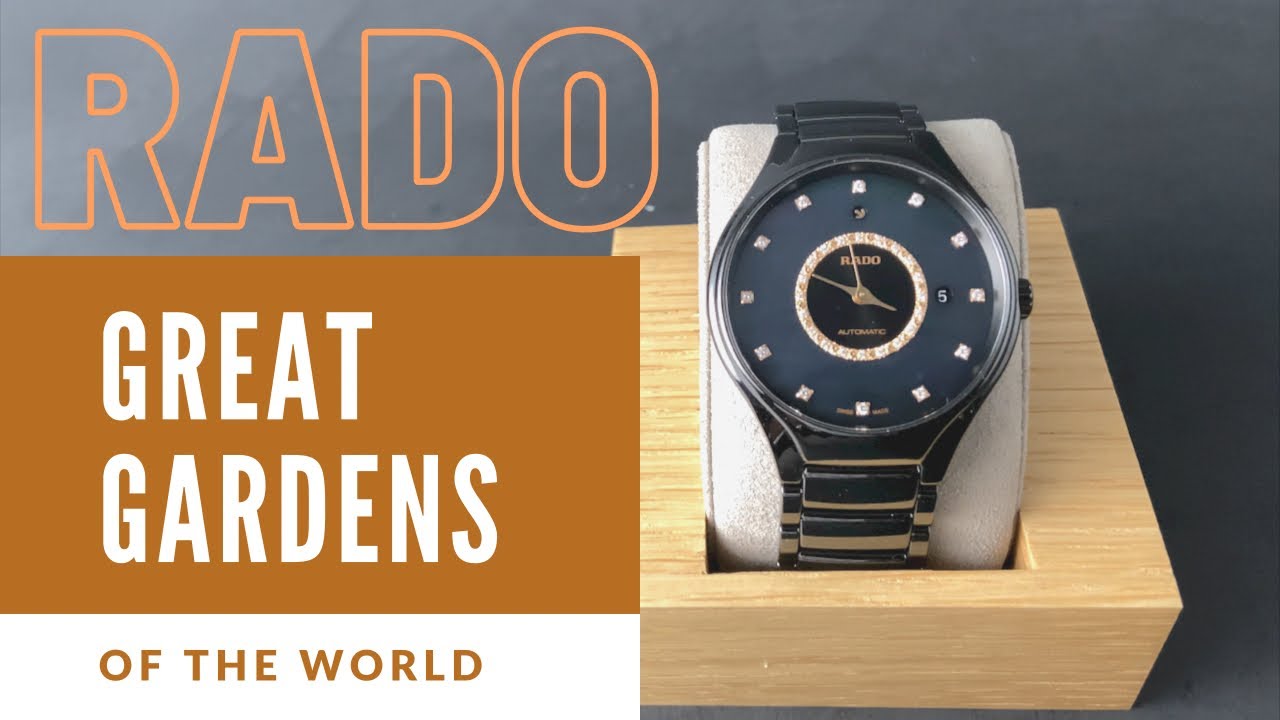 Mother of Pearl, Leaf Dial! Rado Great Gardens of the World!