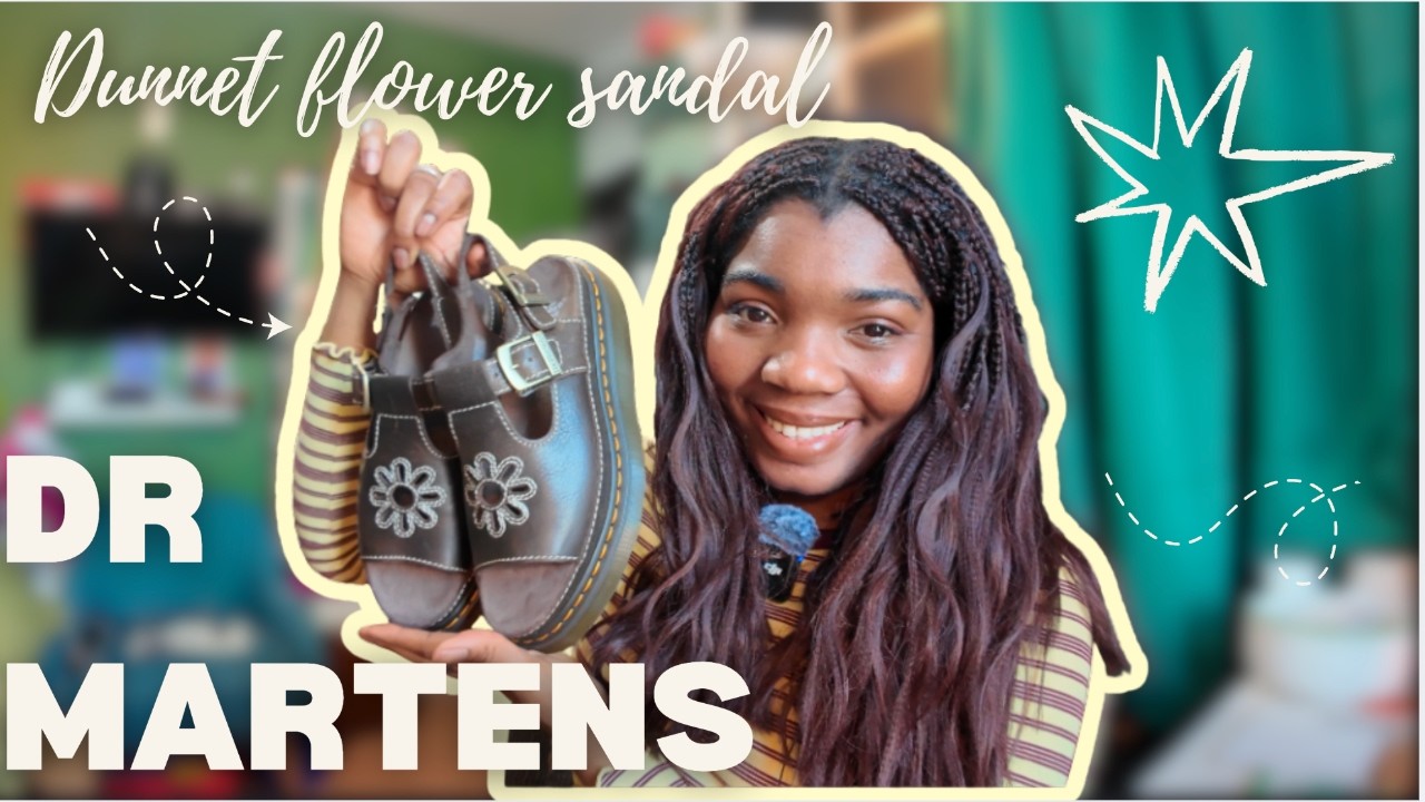 Dr Martens Dunnet Flower leather Sandals Review | For the wide foot girlies x
