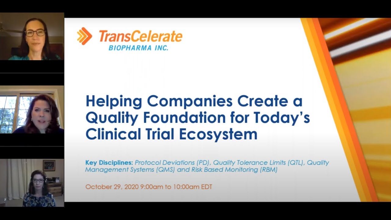Helping Companies Create a Quality Foundation for Today's Clinical Trial Ecosystem | TransCelerate