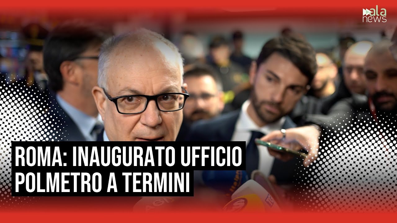 Roma: inaugurato ufficio Polmetro a Termini