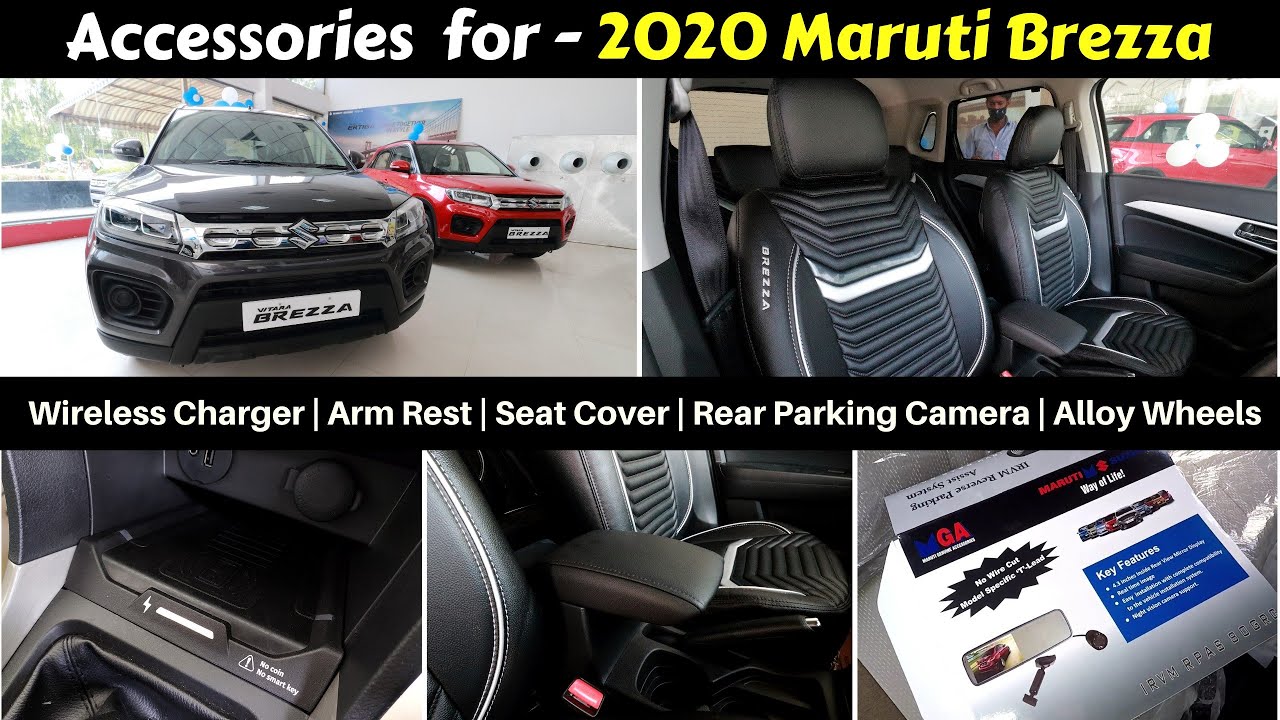 Accessories for 2020 Brezza with Prices | Ujjwal Saxena