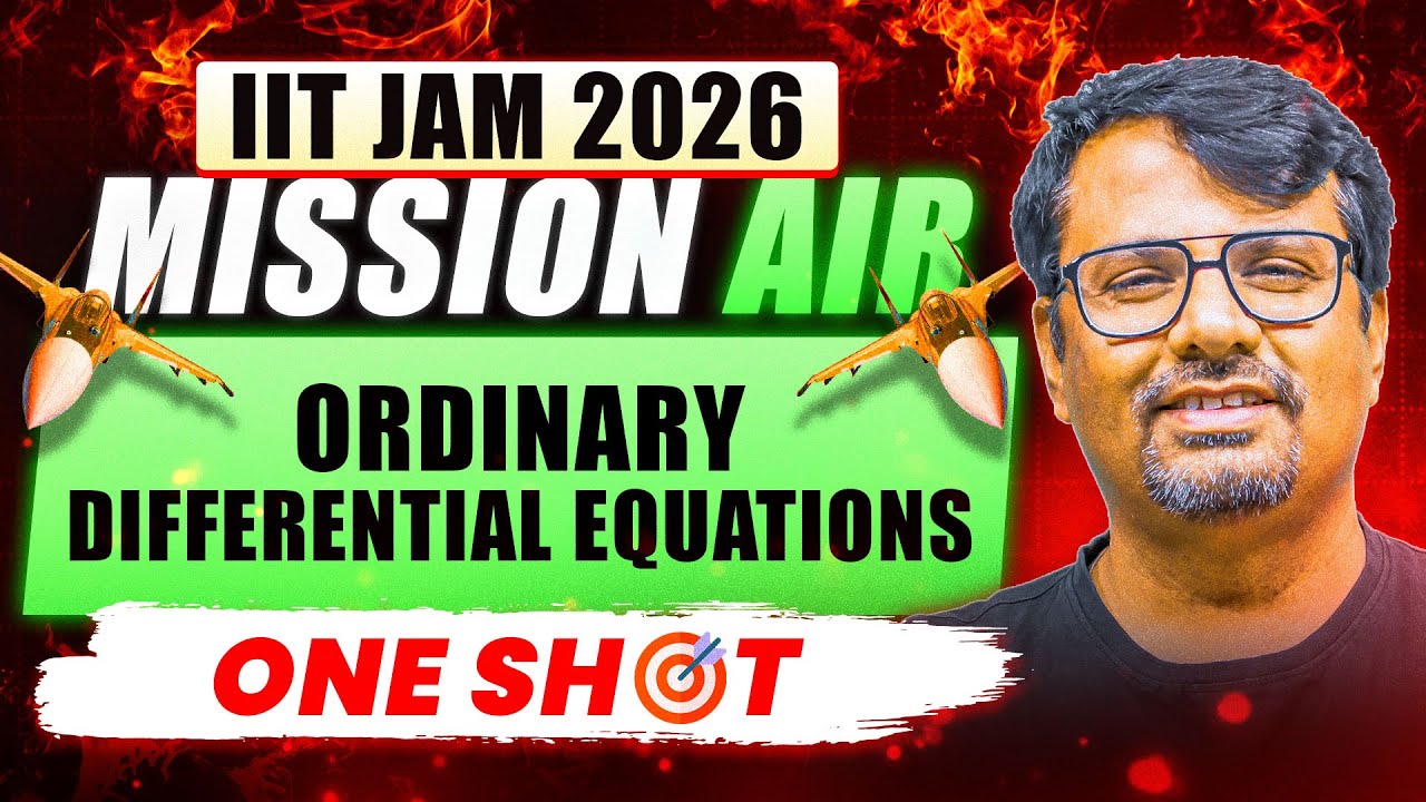 Ordinary Differential Equation | Mission AIR - IIT JAM 26 | One Short Series | By GP Sir