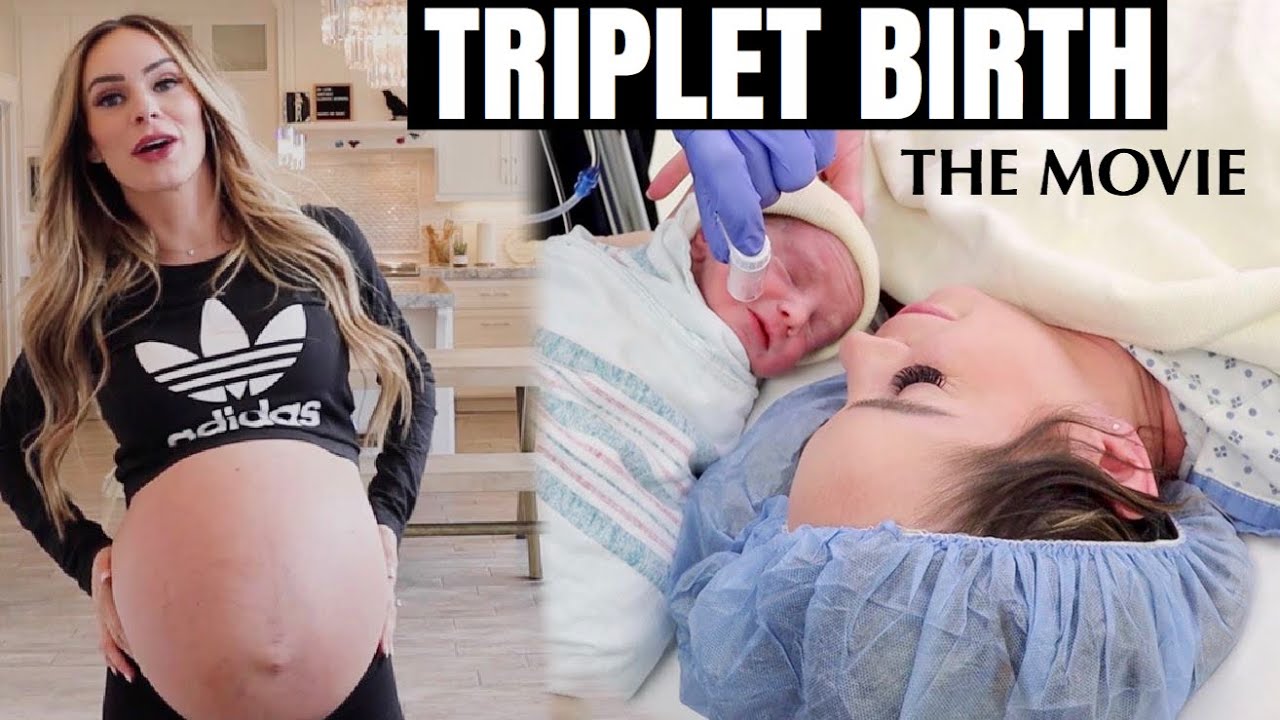 THE PREGNANCY AND TRIPLET BIRTH: THE MOVIE | THE JOURNEY OF BRINGING THE TRIPLETS HOME