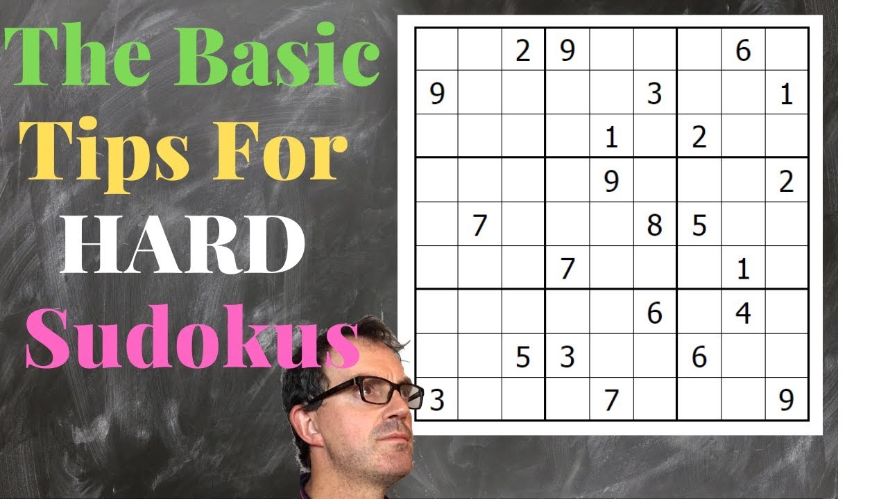 The Basic Tips For Hard Sudokus