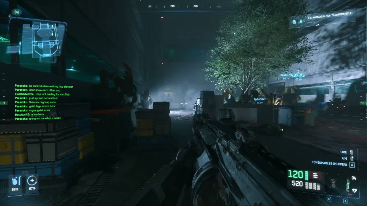 Star Citizen: Oynx Facility (Laggy unedited gameplay)