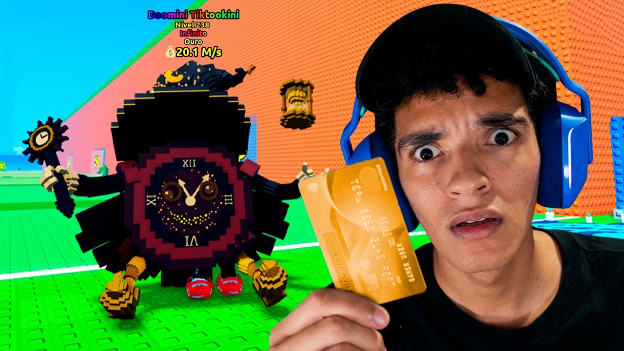GASTEI TODO MEU DINHEIRO PARA CONSEGUIR O NOVO INFINITY NO TSUNAMI BRAINROT!