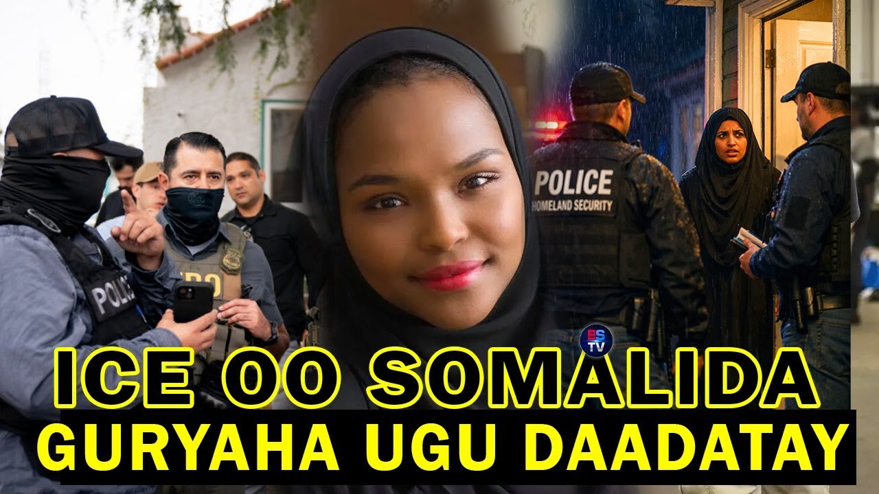 WAR ARGAXAG LEH: ICE OO HOOYOOYIN DA' AH GURYAHA UGU DAADATAY