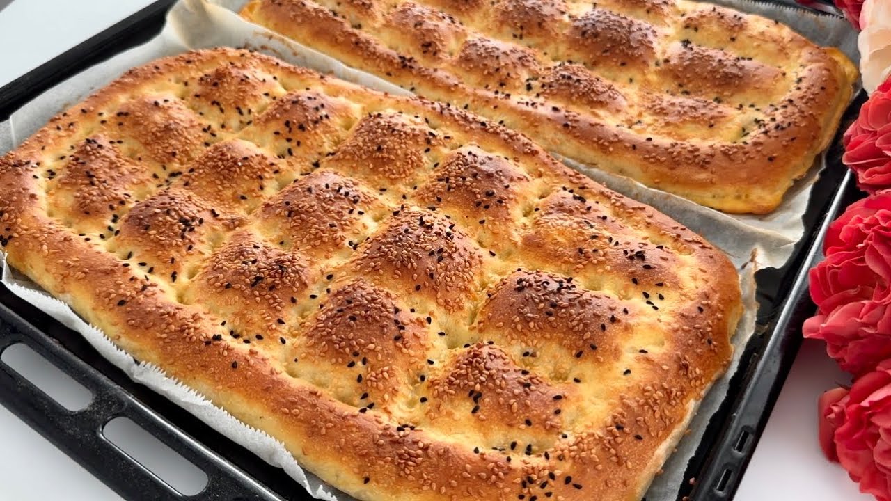 100 лет знаменитому турецкому хлебу! Хлеб без замеса за 5 минут!