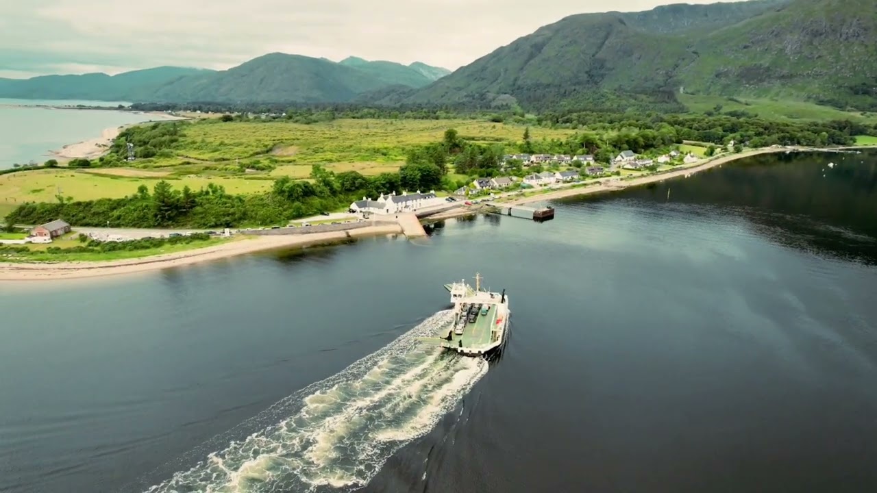 Scotland. Corran Ferry, the Highlands near Glen Coe. July  2024