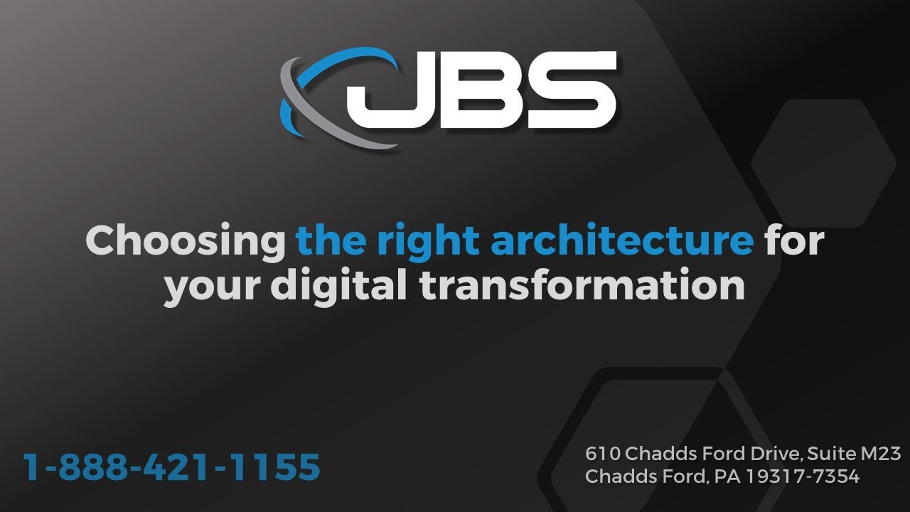 Choosing the right architecture for your digital transformation