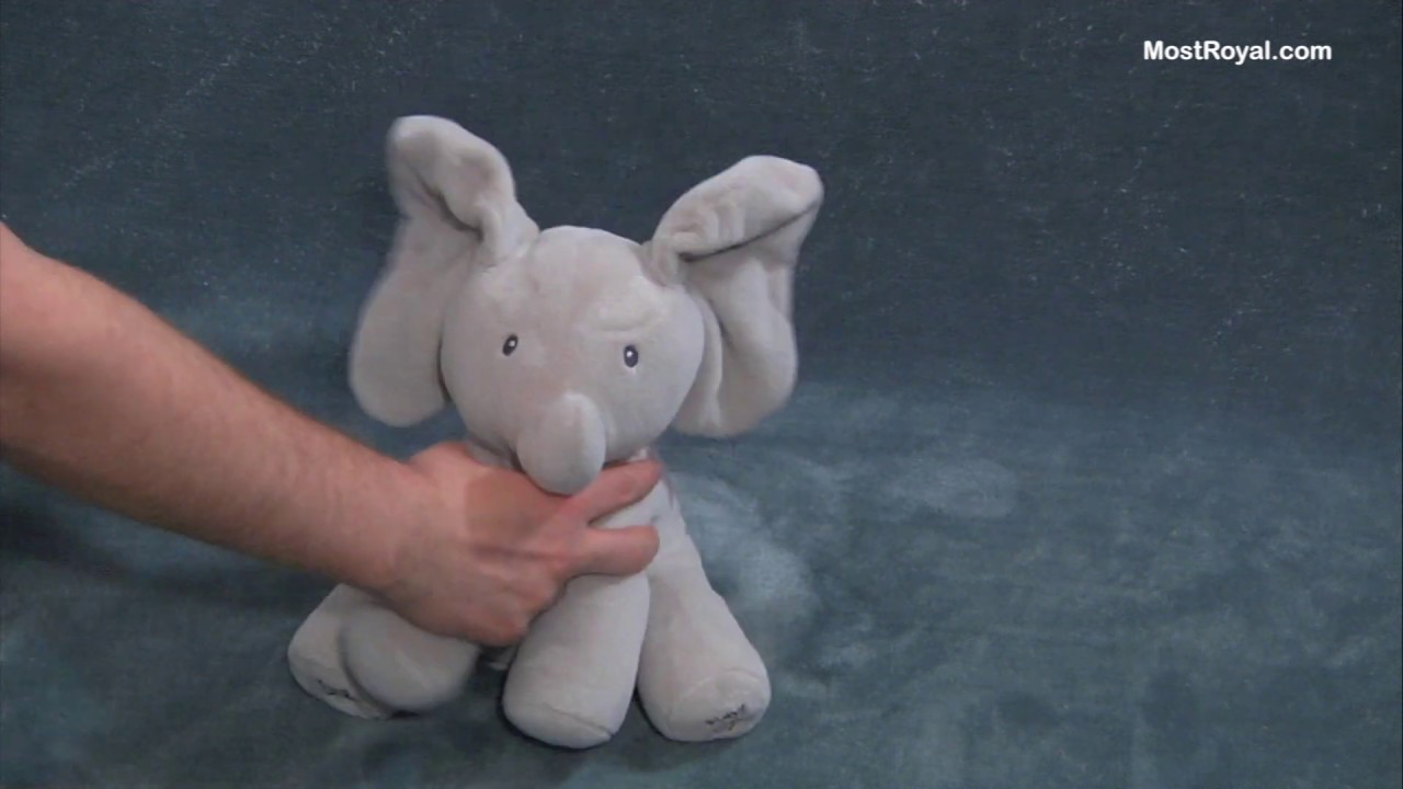 Gund Baby: Animated Flappy The Elephant Plush Toy