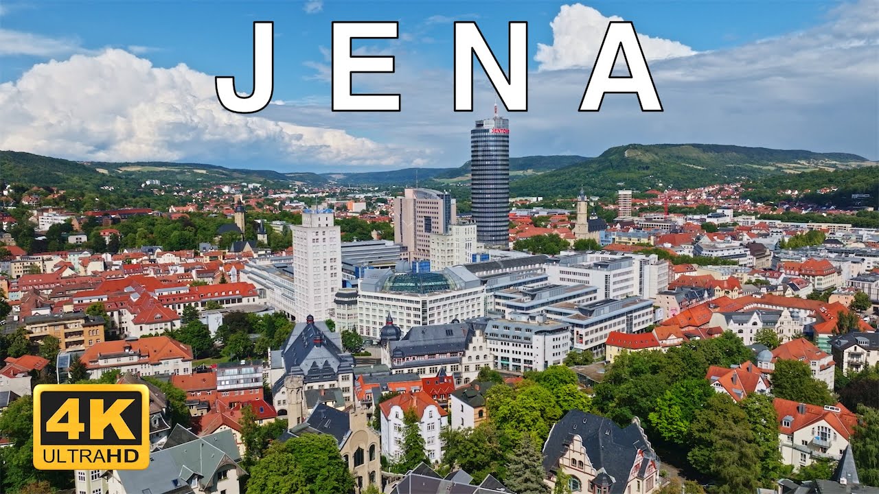 Jena , Germany 🇩🇪 | 4K Drone Footage