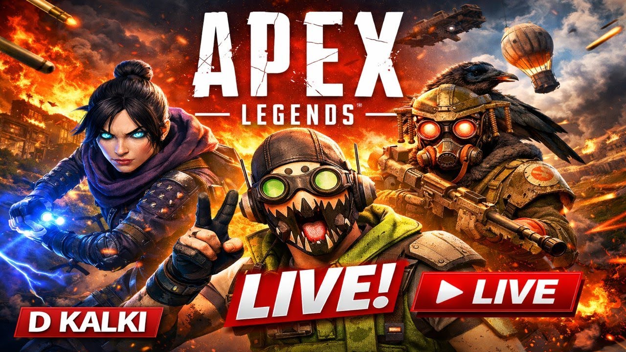 APEX LEGENDS || LIVE || D KALKI