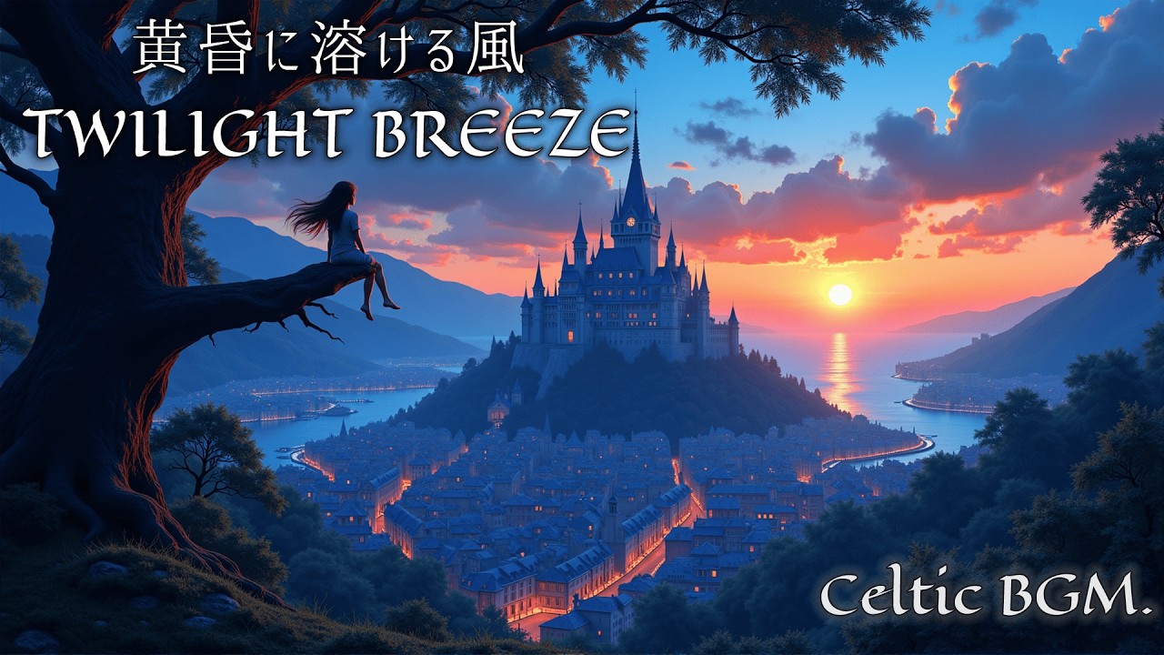 【Celt Playlist】City Lights & Moonlight | Ethereal Celtic Melodies for Relaxation)