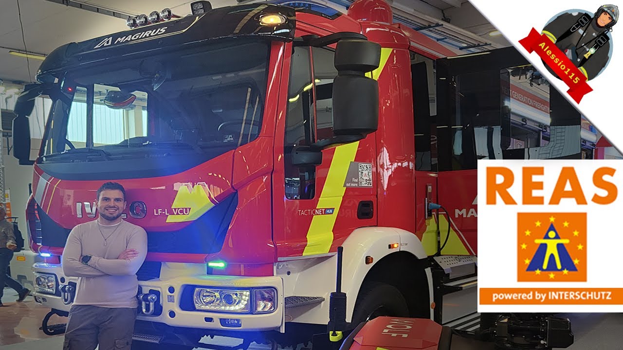 REAS 2022 - 21° Salone Internazionale dell'Emergenza. - Novità mezzi #vigilidelfuoco