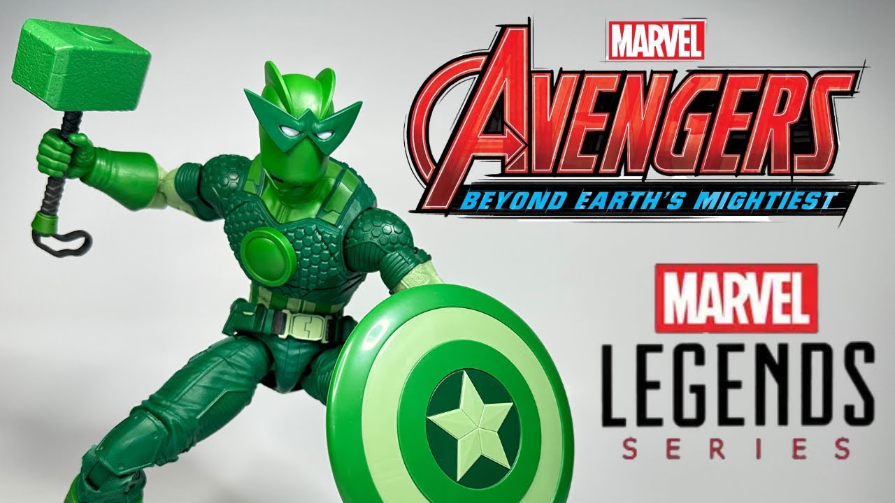 Marvel Legends Super-Adaptoid Deluxe Avengers 60th Action Figure Review!