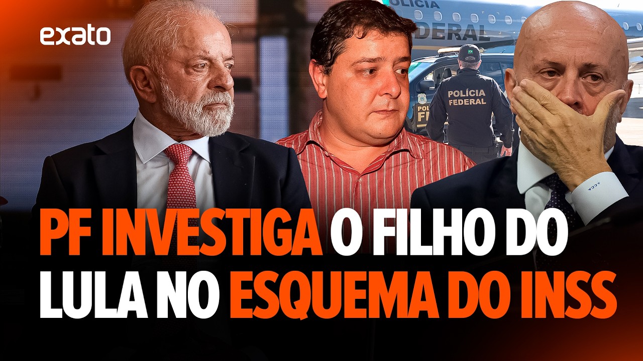 ROUBO do INSS! Advogado do PT pede para PF apurar vazamento de investiga&ccedil;&atilde;o contra filho de Lula