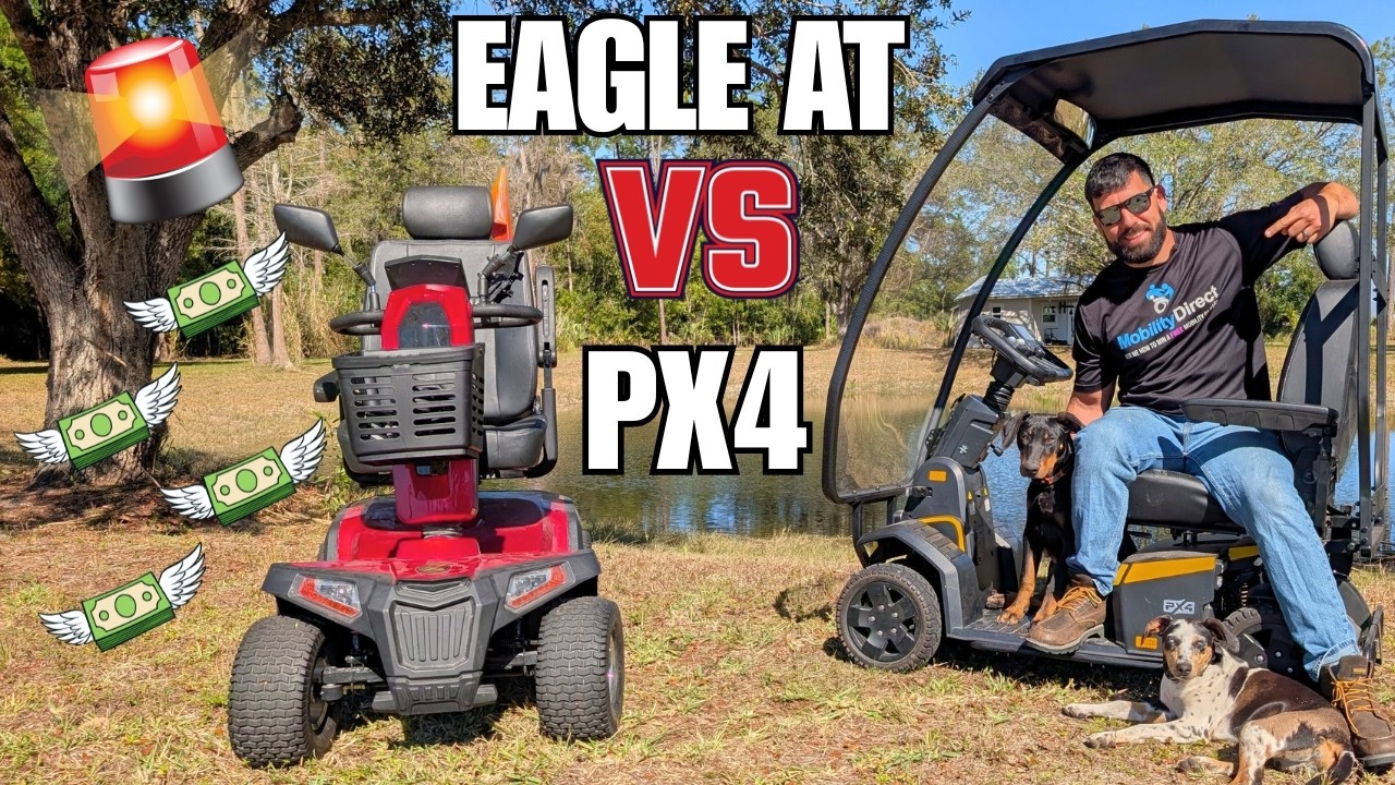 PX4 против Eagle All-Terrain: какой внедорожный скутер для передвижения лучше?
