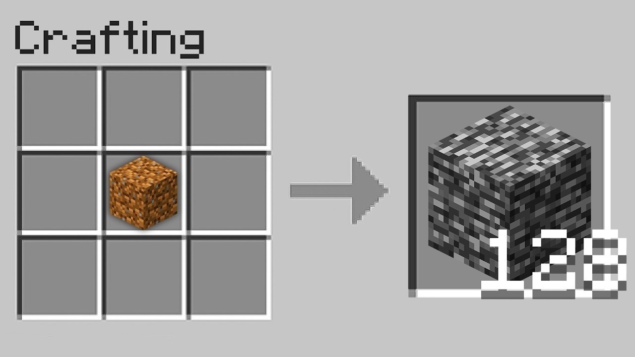 Minecraft, But Dirt Give OP Items..!