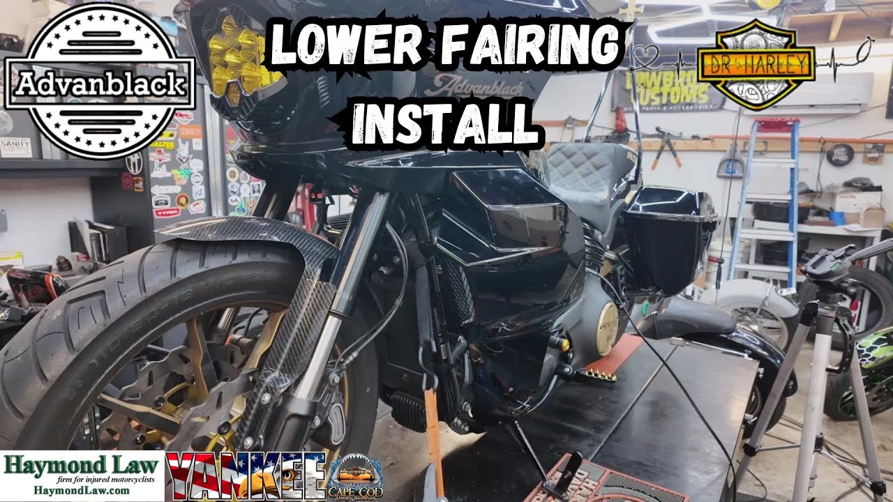 How to install Advanblack's lower fairing on a 2020 Lowrider S