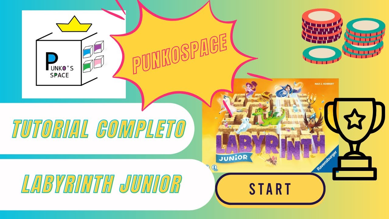 Laberinto Junior: Tutorial de juego (con ejemplos)