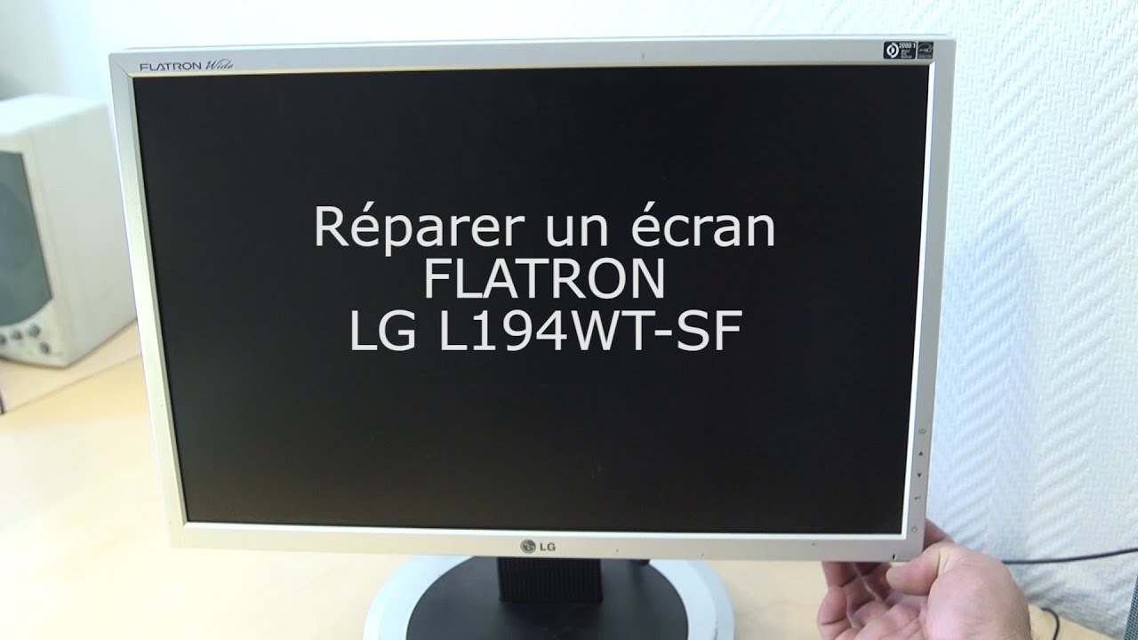 réparer un écran