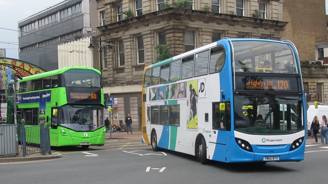 Buses & Trains at Sheffield | May 2024