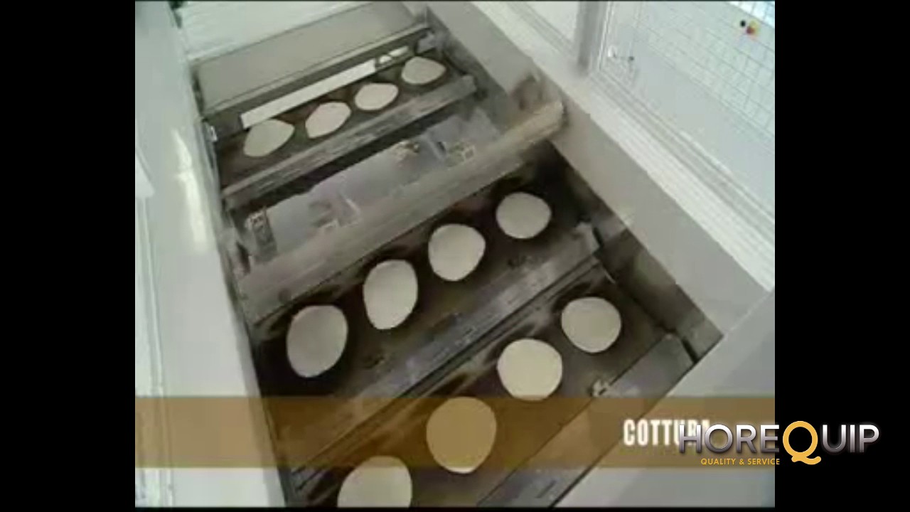 Linea automática para producción de bases de pizza, focaccia y piadina