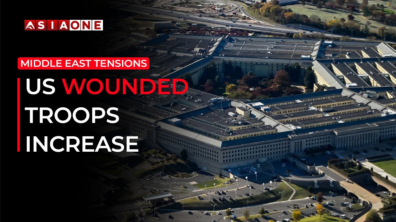 Pentagon Updates Iran W@r Casualty Tally | Asia One News